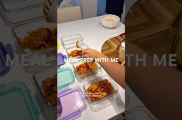 MEAL PREP W/ ME #meal #healthy #food #cooking #cookwithme #mealprep #realistic