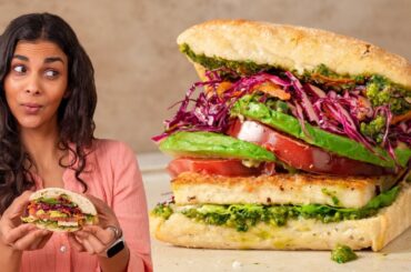 The Crispy Tofu Sandwich my boyfriend is OBSESSED with