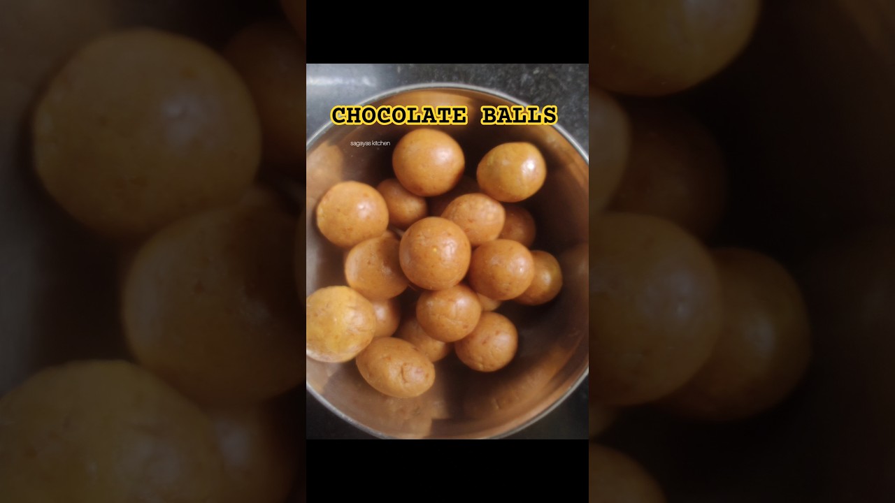 Healthy Chocolate Balls | No Sugar Energy Bites | High Protein Bites #sagayaskitchen Healthy Chocolate Balls | No Sugar Energy Bites | High Protein Bites #sagayaskitchen