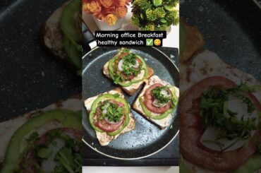 Bread sandwich | Healthy breakfast | evening snack #breakfastfood #food #cooking #viral #shorts
