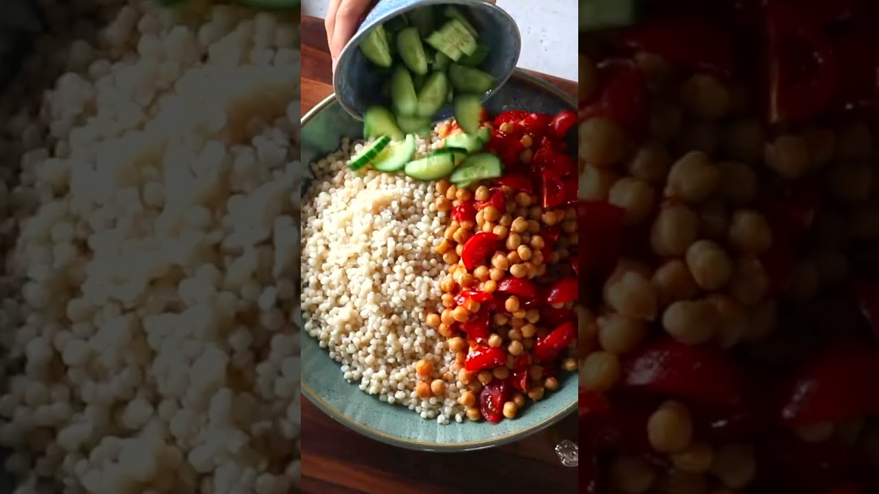 Warm and Nourishing Pearl Couscous Salad Recipe! | pickuplimes Warm and Nourishing Pearl Couscous Salad Recipe! | pickuplimes