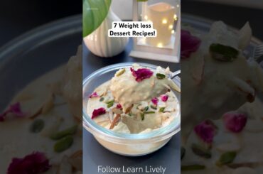 Weight loss Dessert | No Sugar Guilt Free Rabri / Icecream - Day 2 Weight loss Sweet Recipe #rabri