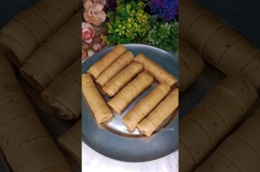 Trending Recipe Of Samosa Roll #shorts #ytshorts #youtubeshorts #food #recipe #samosa #viralvideo