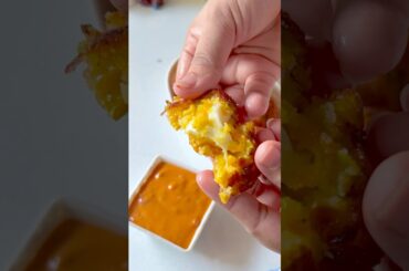 Stuffed Corn & Cheese Appe Recipe | Quick & Healthy Indian Snack | Cheese Stuffing #Shorts