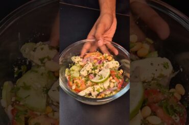 Protein salad recipe #protein #salad #gym #workout #fitness #helthyfood
