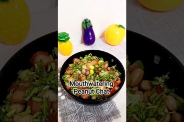 Zesty Peanut Power Salad | Quick & Healthy Salad Recipe | No Oil, No Mayo! #shorts #youtubeshorts