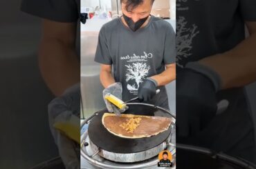 Fruity Pancake! Ice cream Pancake! Breakfast Ideas! Healthy Breakfast! #foodvlog #streetfood #pancak