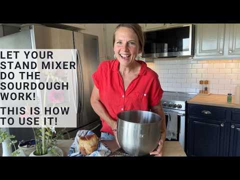 How to Use Your Stand Mixer to Make Easy Healthy Sourdough Dough How to Use Your Stand Mixer to Make Easy Healthy Sourdough Dough