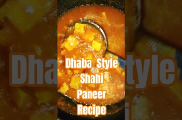 Hotel Wala Shahi Paneer Recipe | Easy and Healthy LunchDinner Recipes #Dfoodvlog #youtubeshorts