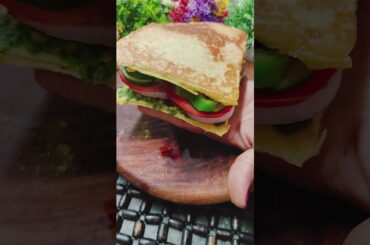 High Protein Moong Sandwich Recipe | Healthy Breakfast for Weight Loss | No Bread Quik & Easy Snack