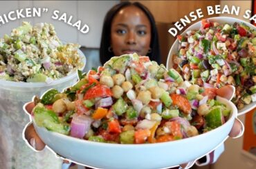 Two Salad Recipes I've Been Making All Summer | Plant-based, Healthy, Meal Prep Friendly