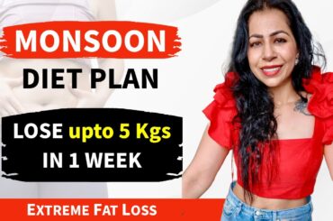 7 Days Detox Diet Plan To Lose Weight Fast In Monsoon | Lose upto 5 Kgs In 1 Week | Fat to Fab