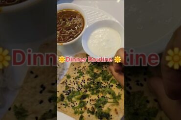 Dinner mein aaj kya hai@no worry #food #dinner ideas #minivlog #donner routine