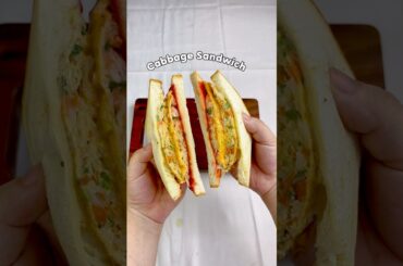 Super good Cabbage Sandwich #shorts