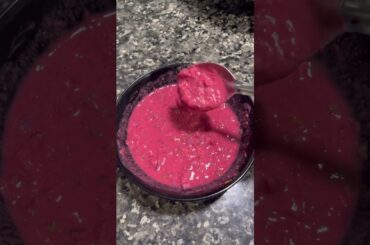 HEALTHY BEETROOT CHILLA #beetroot #healthy #healthyrecipes #chilla #weightloss #shorts #breakfast