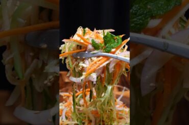 Healthy coleslaw salad #coleslawsalad #salads #shorts #youtubeshorts #healthyrecipes#asmr