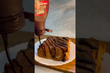 No sugar Healthy Milk Toast Recipe | Healthy Breakfast ideas | Sandwich recipe #shorts #recipe