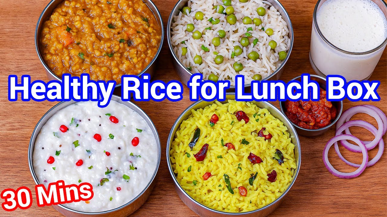 4 Healthy & Tasty Masala Rice Recipes | Spicy Indian Lunchbox Ideas – Tiffin Box Masala Rice Recipes 4 Healthy & Tasty Masala Rice Recipes | Spicy Indian Lunchbox Ideas - Tiffin Box Masala Rice Recipes