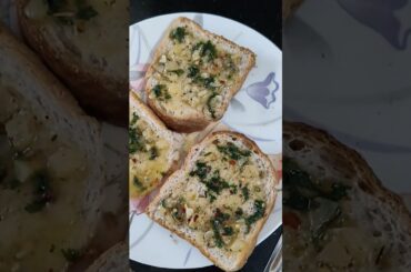 healthy 5 min quick snacks jowar garlic bread #quickrecipe #health #garlicbread #recipe