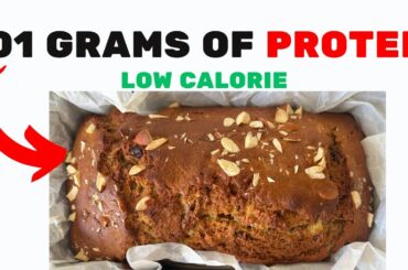 HEALTHY Banana Bread Recipe! Easy & High-protein #diet #gym #exercise #video