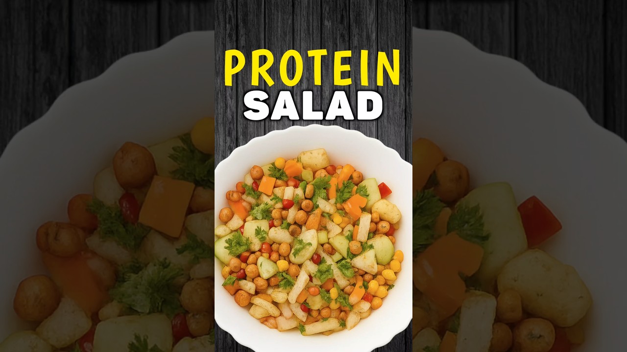 Instant Protein Salad | Healthy, Tasty & No Cooking Instant Protein Salad | Healthy, Tasty & No Cooking