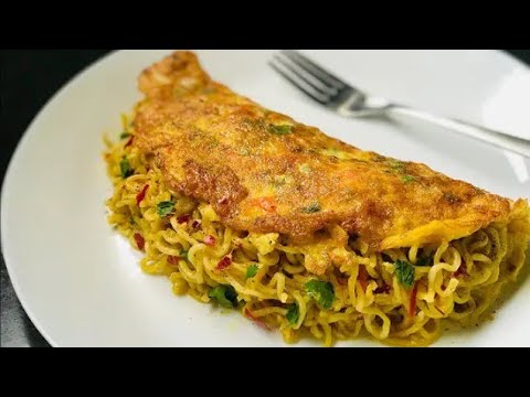 Maggi Omelette Recipe | Maggi Egg Omelette | Noodles Omelette | Easy Snacks Recipe |Breakfast Recipe Maggi Omelette Recipe | Maggi Egg Omelette | Noodles Omelette | Easy Snacks Recipe |Breakfast Recipe