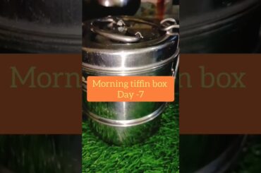 Morning tiffin box day -7#healthy #breakfast#recipe
