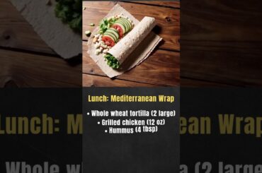 2500 Calorie Meal Plan: 230g Protein in 3 EASY & FAST Meals! (Muscle & Fat Loss)