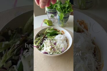 This Spring Roll in a Bowl is the easiest healthy lunch idea you’ll ever make.