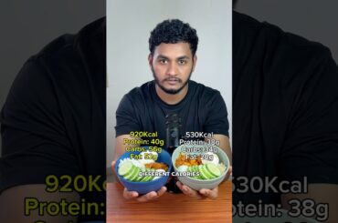 Weight Loss vs Weight Gain Rice Bowl