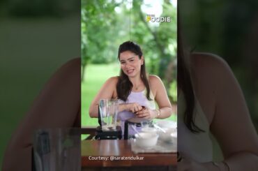 Sara Tendulkar shares her go-to Healthy Matcha Protein Smoothie recipe #shorts #saratendulkar