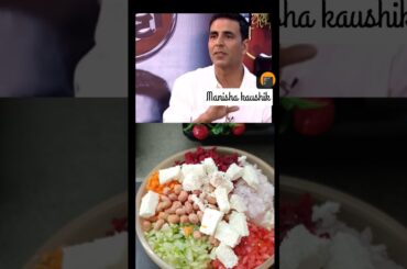 Akshay Kumar ki favorite healthy salad #shortsvideo #viral #youtube