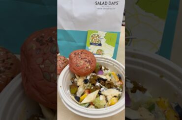 Jin bhi logo ko healthy khana pasand hai wo ye wala salad jarur try kare bahot hi tasty hai #salad