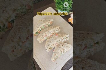 super easy and healthiest veg sandwich #food #sandwichrecipe #recipe #shorts #snacks #ytshorts