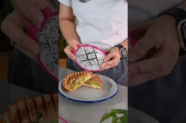 What I Eat for a Nourishing Morning | Avocado Paneer Sandwich + Dragon Fruit