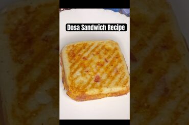 Dosha sandwich Recipe | Healthy rice Dosa batter se banaya anokha sandwich  #abhilashakikitchen