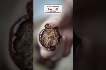 Day - 07 | Healthy Recipes for Perimenopause Menopause | Nutty Date Bar | Dietician Deep #trending