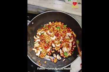 Healthy no fry Poha namkeen recipes / easy & tasty snacks recipes for tea time / namkeen recipes