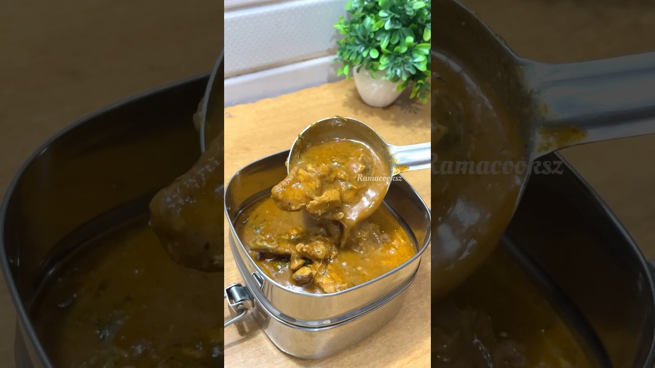 Lunch Recipe: Chapatis n chicken kulambu n fry | fruit #shortsfeed #lunchideas #lunchbox Lunch Recipe: Chapatis n chicken kulambu n fry | fruit #shortsfeed #lunchideas #lunchbox