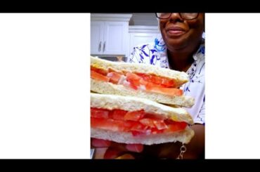 The Secret to the BEST Southern Tomato sandwich in your life