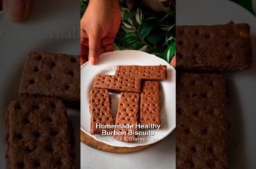 Healthy Millet Burbon Biscuits #recipe #healthyrecipe #healthy #food #snacks #indianfood
