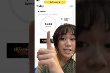 MyFitnessPal Recommends 1300 Calories #shorts