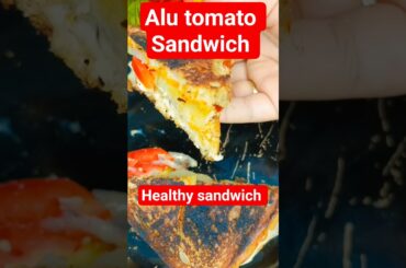 Alu tomato Sandwich #try this amezing recipe at home #Healthy sandwich #Food lover prangya