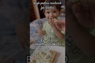 Ep 1/10 Esa sandwich jo bcha bi khushi se finish kre! TAWA PANEER SANDWICH Healthy breakfast #shorts