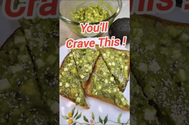 My Everyday Breakfast | Avocado Toast Recipe | Quick & Healthy Breakfast