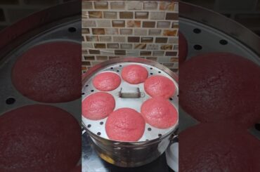 beetroot idly #morning healthy breakfast recipe#cooking#yt shorts#shorts feed#shorts
