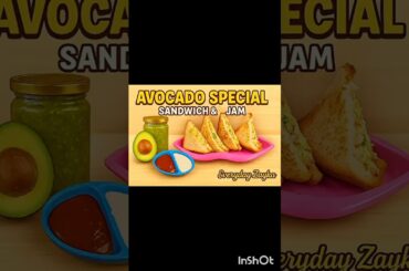 avacado2recepi  #avacoda #sandwich #healthybreakfast@everydayzayka kaju paneer dip