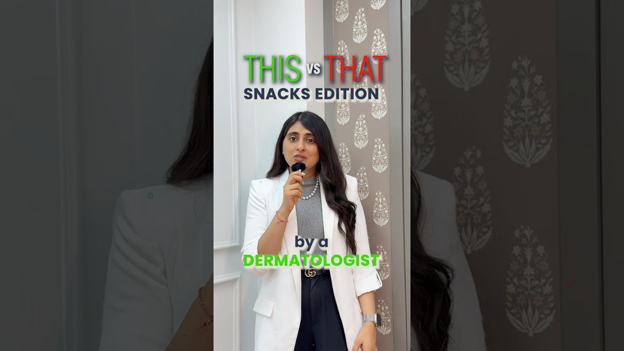 This vs That Snacks| Snacks for Glowing Skin| Dermatologist Recommended #skincare #skincareroutine This vs That Snacks| Snacks for Glowing Skin| Dermatologist Recommended #skincare #skincareroutine