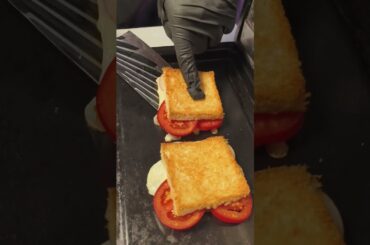 Tasty Veg Sandwich in 5 Mins! | Easy Breakfast Idea #asmr #VegSandwichRecipe bol