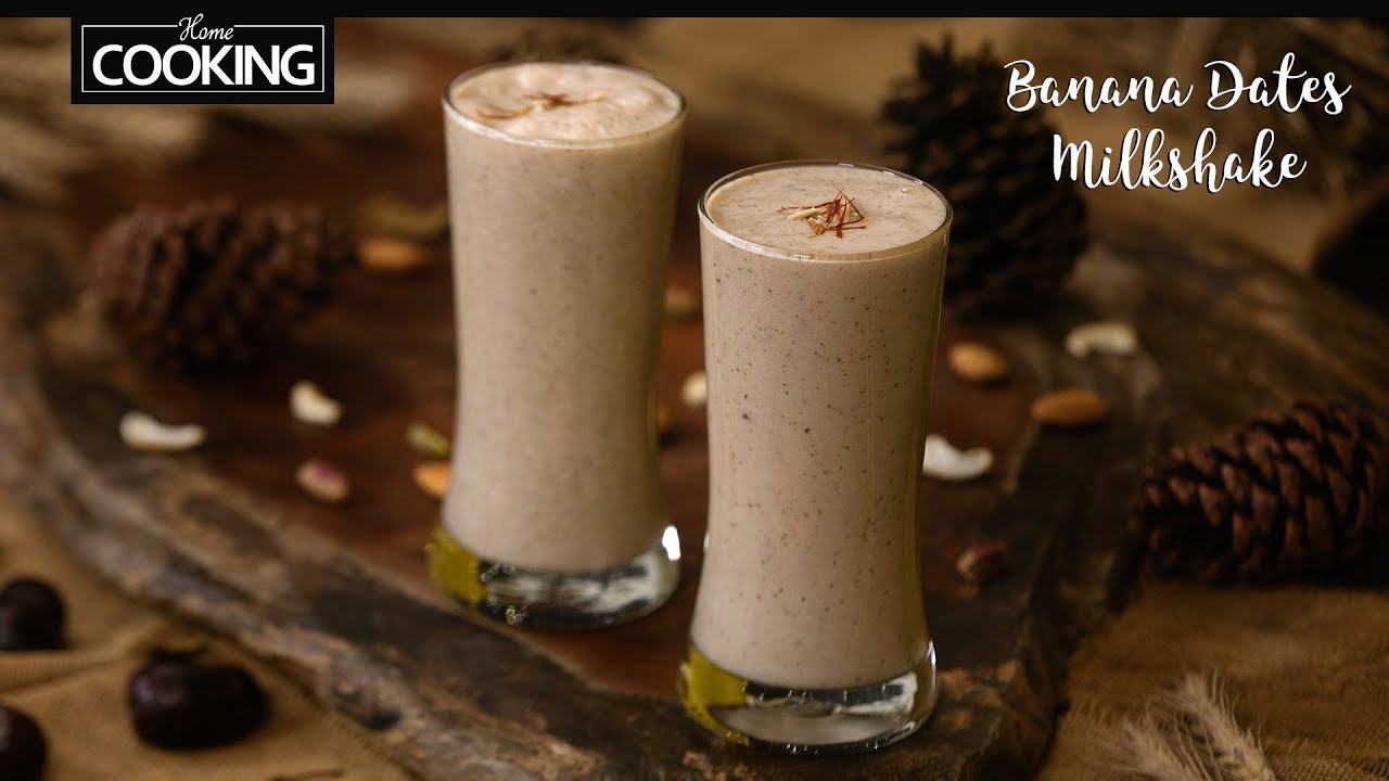 Banana Dates Milkshake | Healthy Weight Gain Recipes | Milkshake Recipe | Refreshing Drinks Banana Dates Milkshake | Healthy Weight Gain Recipes | Milkshake Recipe | Refreshing Drinks